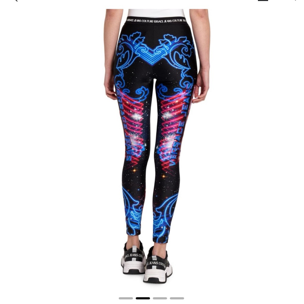 Versace jeans, couture leggings